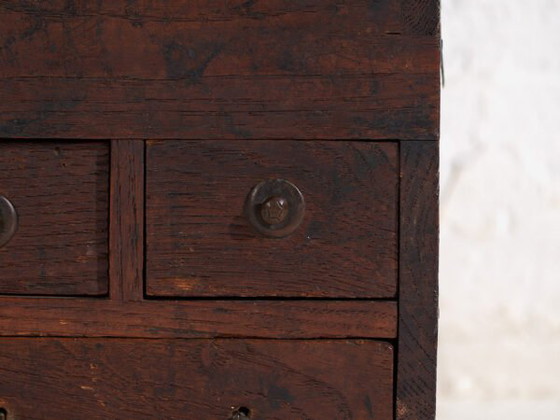 Antique Japanese box with drawers - Late Meiji Period (c. ) #25 – Chest of drawers, Wood (photo 32 of 40)