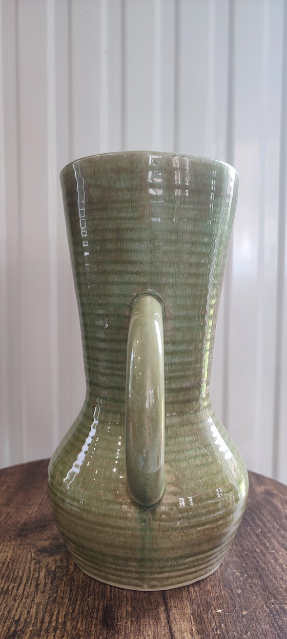 Image 1 of Krug Vase Steinzeug glasiert glasiert Lorraine