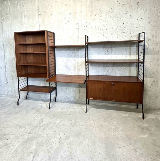 Sistema de pared vintage Combineurop 1960