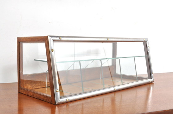 Image 1 of Antique Counter Display Case Minks 1920s
