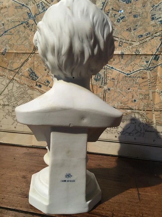 Busto de R.Wagner en yeso – Esculturas, Piedra, Vintage (photo 5 of 7)