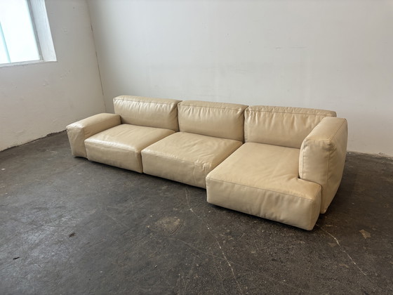 Image 1 of Divano di design Cassina Mex Cube in pelle, condizioni 1A