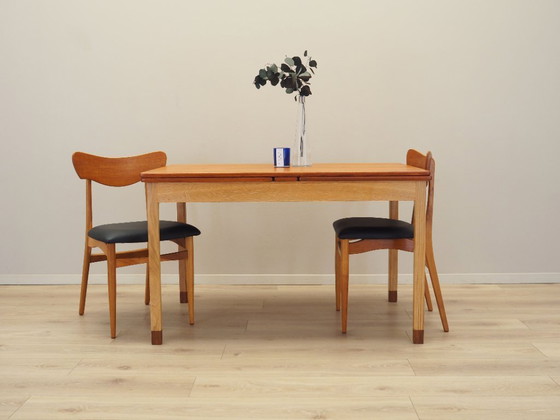 Image 1 of Table extensible, design danois, années 1970, fabricant : SKM