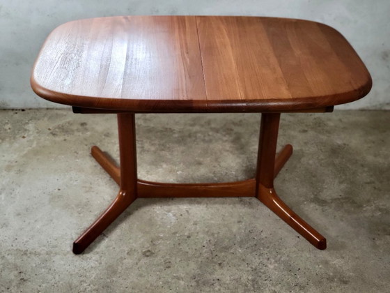 Image 1 of Tavolo da pranzo ovale allungabile in stile danese di Dyrlund in teak