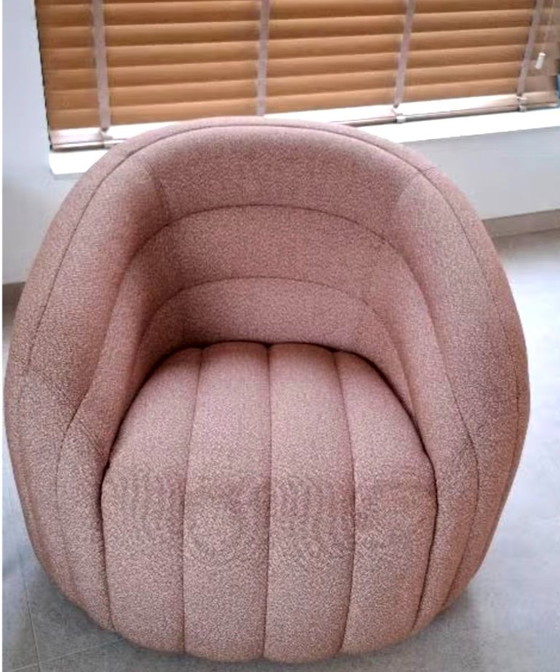 Image 1 of Set of 2 New Pode Balini Swivel Armchairs