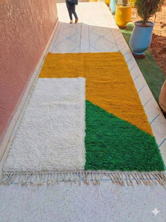 Berber Marokkaans vloerkleed 200cm x 300cm – Vloerkleden en tapijten, Wool (photo 4 of 4)