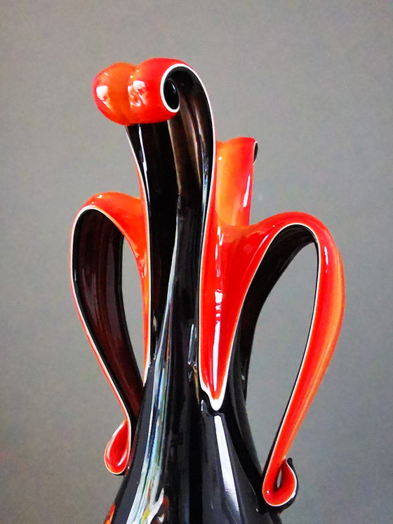 Image 1 of Darius Zarrin, Glaskunstvase