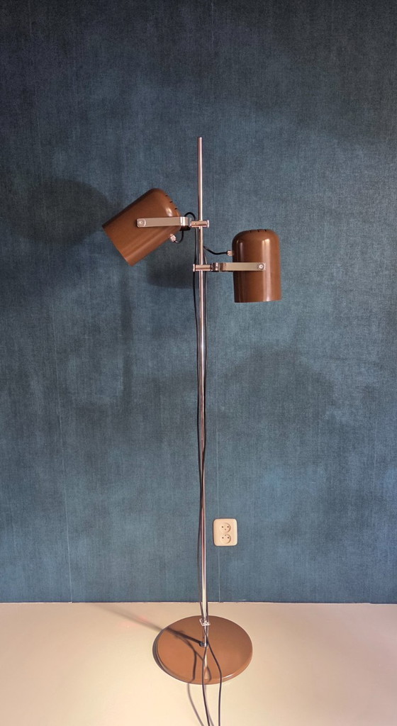 Lampadaire vintage - Gepo - Années 70 - Original et en parfait état! – Metal (photo 5 of 13)