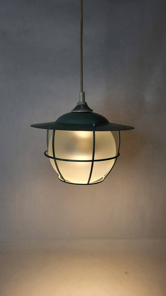 Image 1 of Delmas Montauban Metal Pendant / Lantern