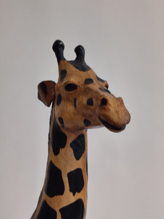 Image 1 of Giraffa in pelle vintage
