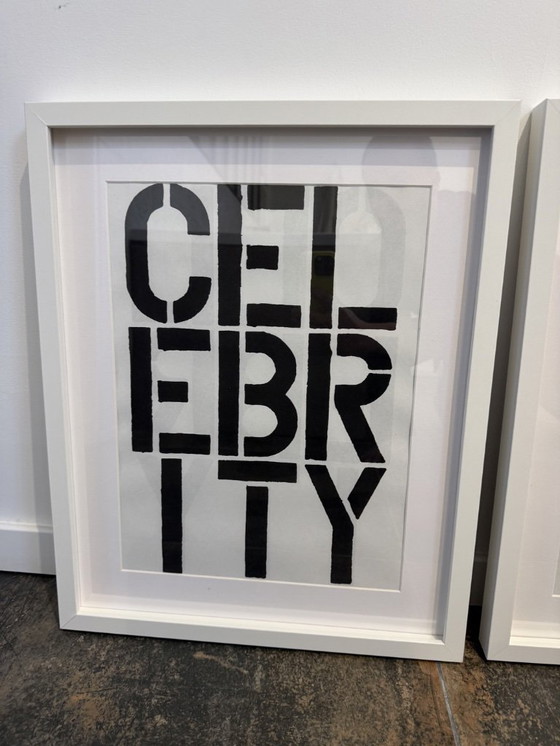 Image 1 of Compartir CHRISTOPHER WOOL GIRARD SEBASTIEN LITOGRAFÍA ARTE CALLEJERO KAWS INVASOR OBEDECER Set 5