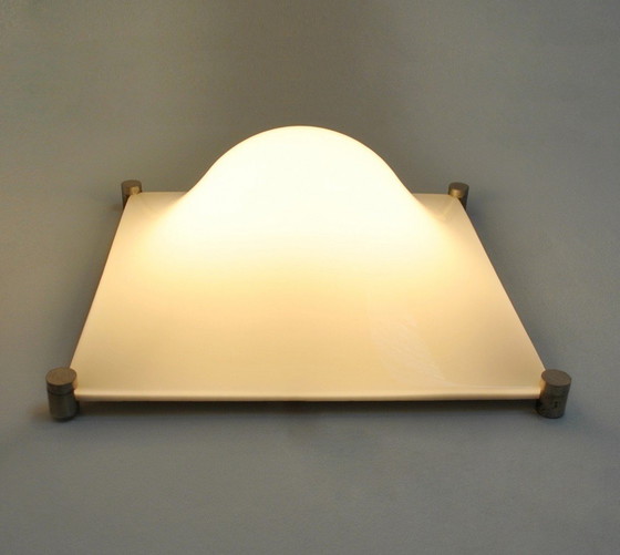 Image 1 of Vintage Martinelli Luce Bolla Plafondlamp 50cm Elio Martinelli