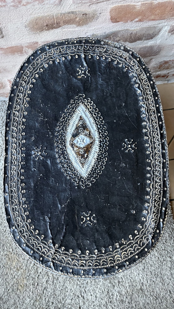 Image 1 of Tabouret Senoufo vintage, en bois, Afrique