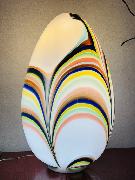 Image 1 of Bunte Eier-Tischlampe