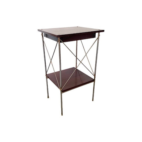 Image 1 of Tavolino francese vintage con cassetto, anni '60