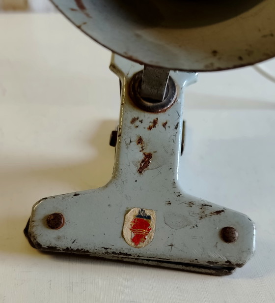 Faretto a pinza articolato di Philips - anni '50/'60 – Faretti, Metallo (photo 2 of 10)