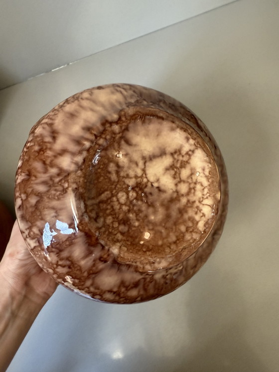 Image 1 of Vintage Dutch Lotus vase (Efkas - Huizen) 1930s