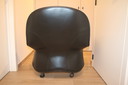 DePadova Louisiana Sofa und Poef aus Leder