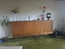 Buffet bas en teck B60 Dieter Waeckerlin par Behr - Vintage Mid-century