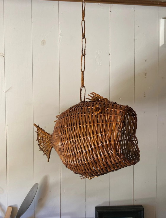 Pesce in vimini sospeso – Lampade a sospensione (photo 2 of 6)