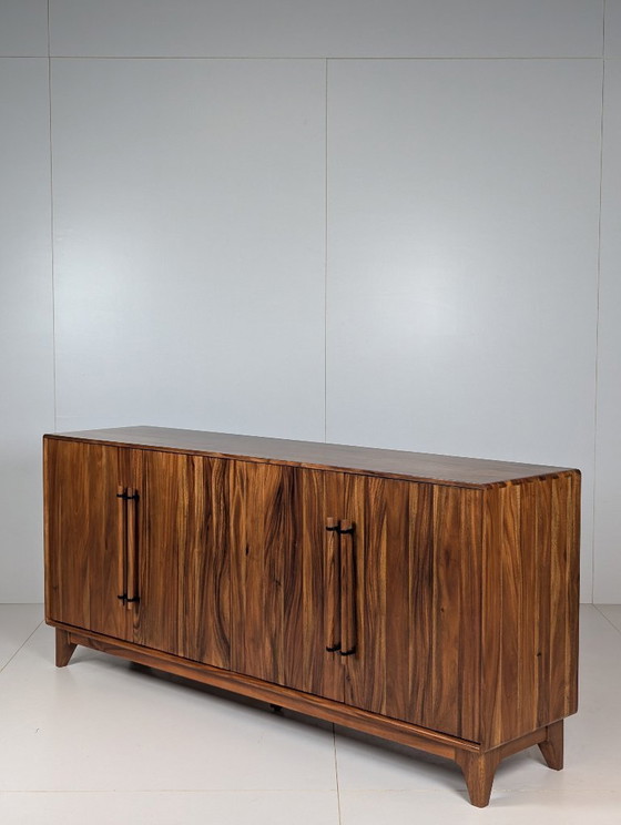 Image 1 of Luxe Japandi dressoir | Massief rain tree wood | 198 cm |