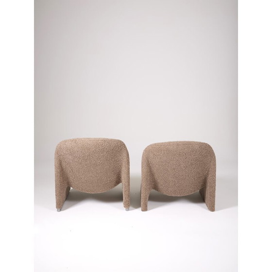 Image 1 of Paar vintage Alky fauteuils van Giancarlo Piretti voor Artifort, Italië 1970