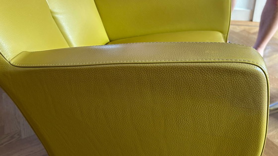 Image 1 of Conjunto sillón Leolux + 2 taburetes Tamtam