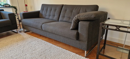 Leolux Sofa und Leolux Zweisitzer