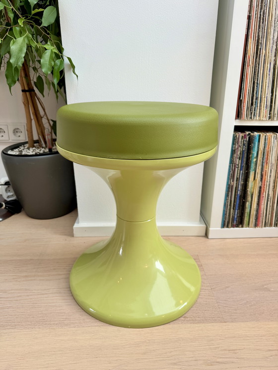 Image 1 of West Germany Green Stool