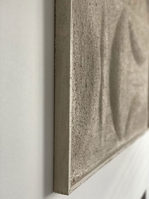 Abstract wall sculpture