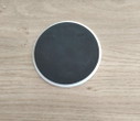 Lot de 2 sous-verres artistiques en céramique Corneille - Dans leur boîte d'origine