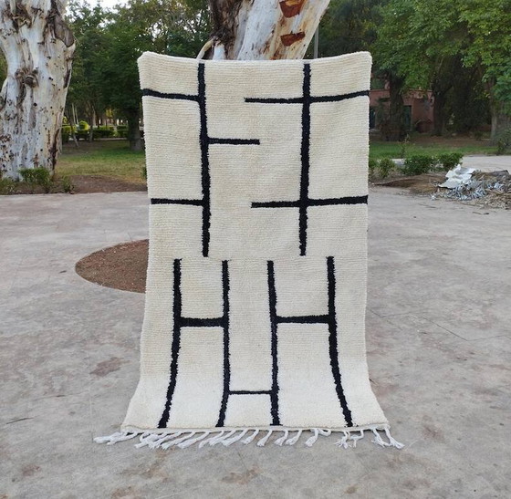 Berber Teppich aus Naturwolle 250cmx100cm – Teppiche & Läufer, Modern (photo 6 of 6)