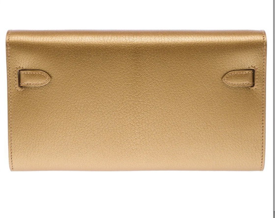 Image 1 of Sac HERMES Kelly zu gehen en Cuir Doré - 103378
