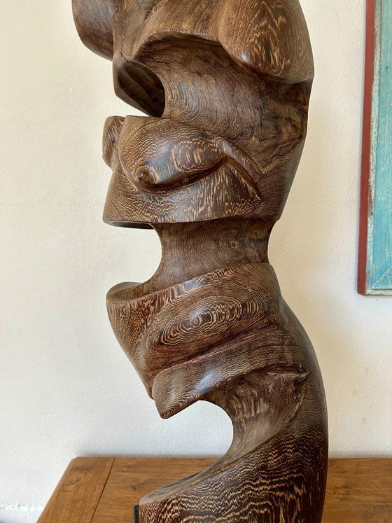 statue of a torso man – Beeldhouwkunst, Hout (photo 10 of 17)