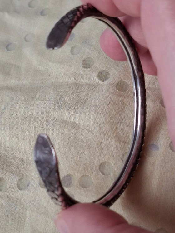 Image 1 of Massief zilveren armband, 20 cm (geschikt voor polsen van 18,5 tot 22 cm)