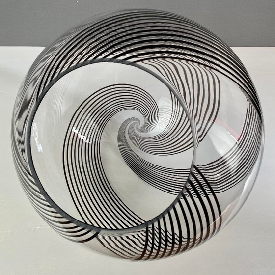 Image 1 of Murano art glass pendant light, Lino Tagliapietra attributable, 1970s.