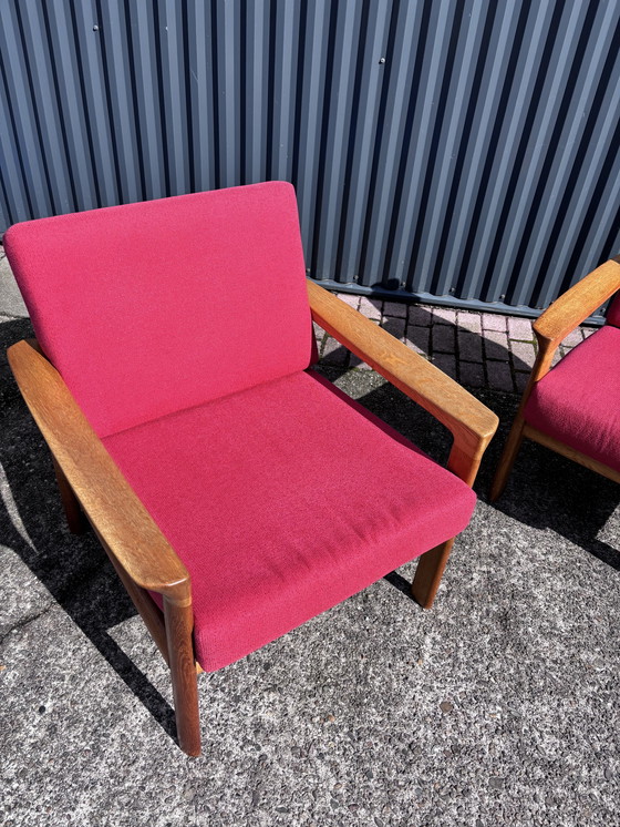 Image 1 of 2 X Easy Chair Fauteuil Vintage Deens Design