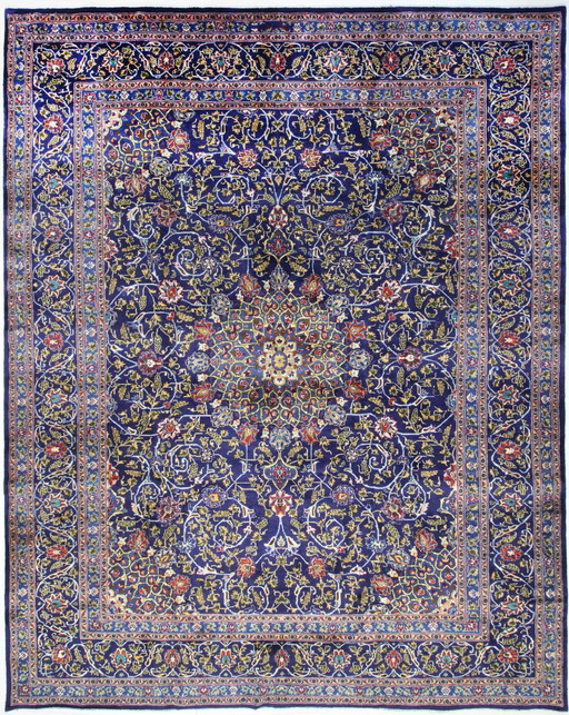 Original hand-knotted Persian carpet Kashmar 378 x 293 cm