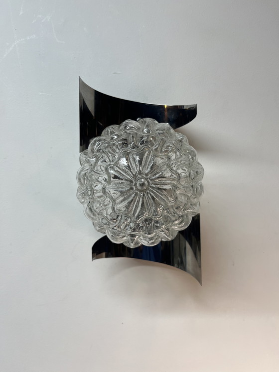 Image 1 of Vintage space age wall lamp