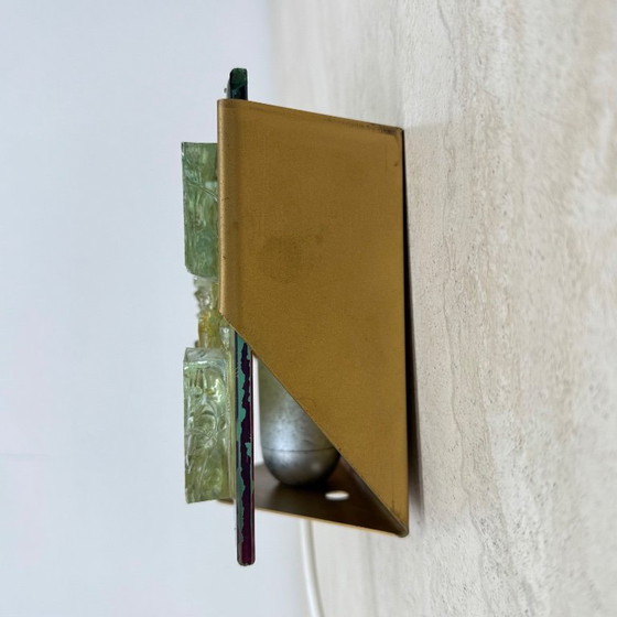 Image 1 of Cosack leuchten glass wall lamp , 1970’s