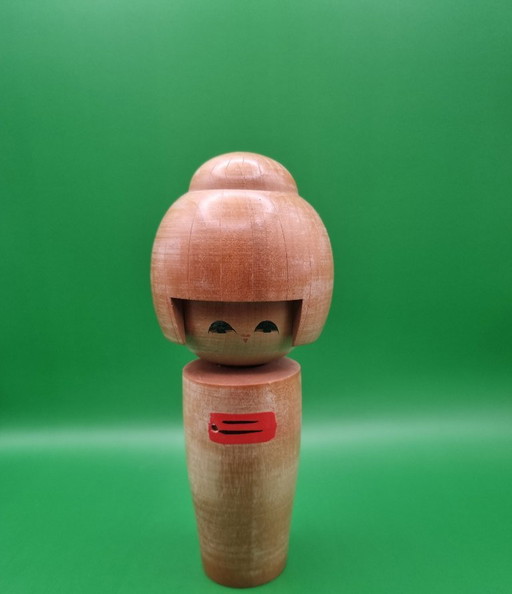 Vintage Signierte Dezente Kokeshi