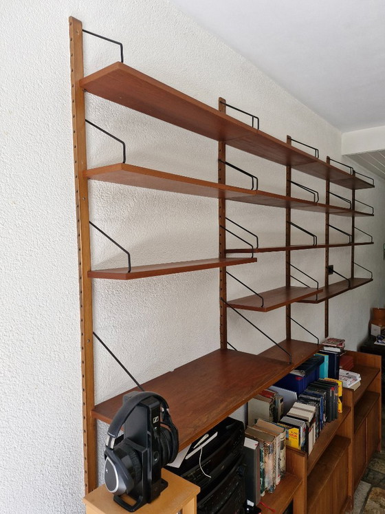 Vintage Teak Wandmeubel – Poul Cadovius 'Royal System' – Wandkast, Wood (photo 6 of 8)