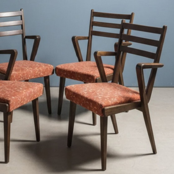 Image 1 of Set of 4 Mid-Century Chairs by Jitona, 1970s