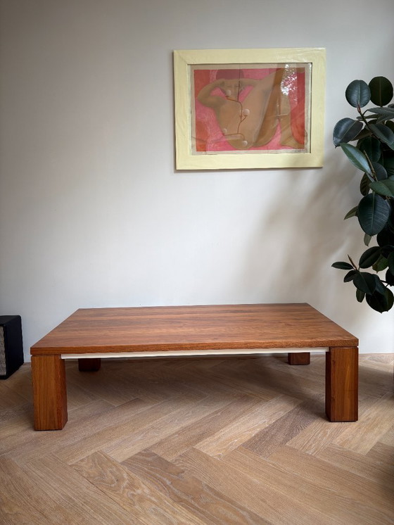Image 1 of Solid walnut coffee table