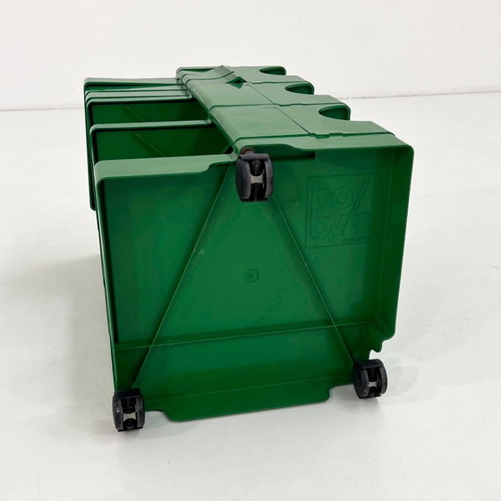 Green Boby Trolley by Joe Colombo for Bieffeplast, 1960s – Storage cabinet, Plastic (photo 8 of 10)
