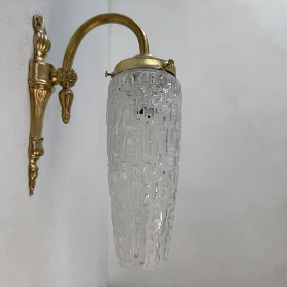 Image 1 of PAIR OF VINTAGE 1950 SCONCES