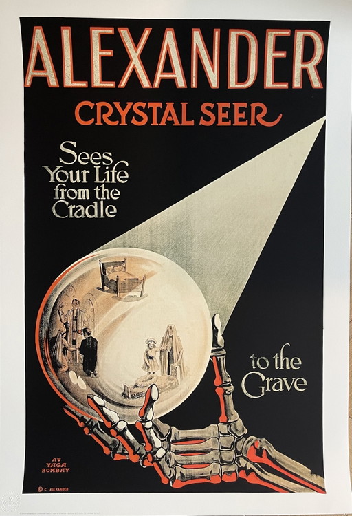 C. Alexander (1880-1954), Vidente de Cristal… 1915, Copyright Èditions Langlaude 2017