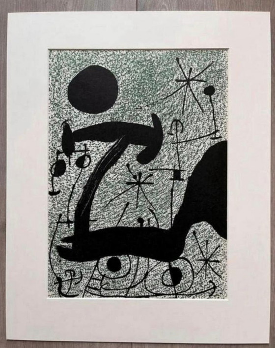 Image 1 of Joan Miro 1893-1983 / Beautiful Lithograph 43x53 cm.