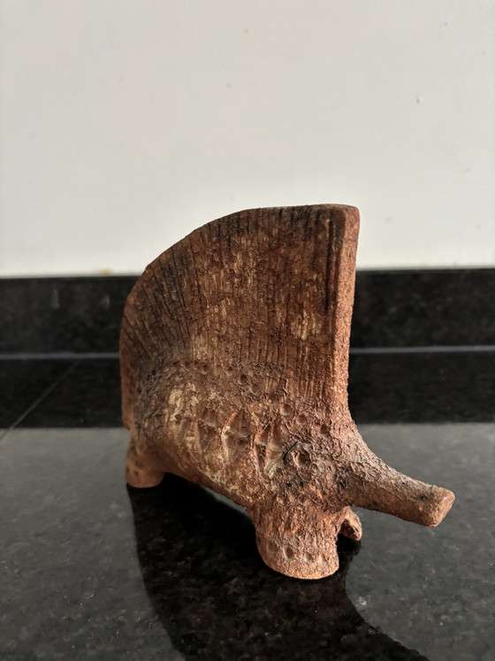 Vintage Bitossi "Scavo" Riccio / Echidna – Aldo Londi – Bitossi Ceramiche, Oggetti decorativi, Ceramic (photo 6 of 7)