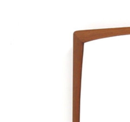 Scandinavische teakhouten spiegel, Zweden, 1960, 64 cm x 37 cm